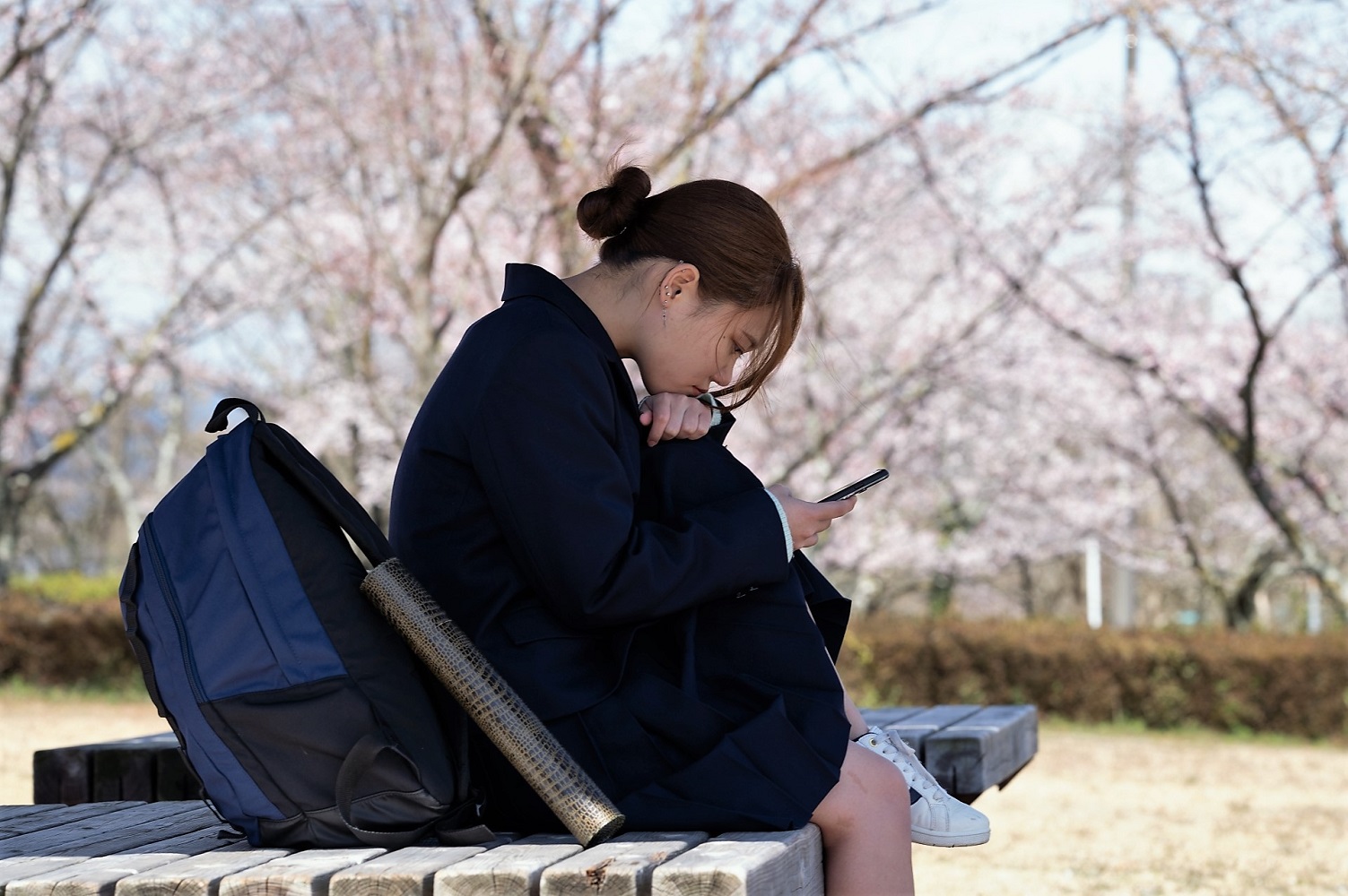 今春卒の生徒たち